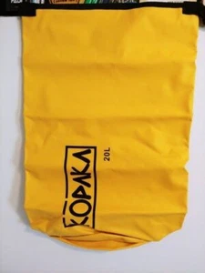 Collapsable 20 L Yellow Dry Bag - Picture 1 of 7