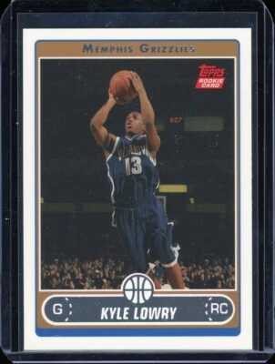 2006 Topps KYLE LOWRY novato controle remoto #226 aves de rapina - Imagem 1 de 2