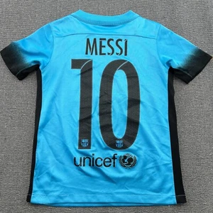 Barcelona Nike 2015-2016 Messi #10 Third Kids XS 6-8Y Jersey Shirt - Picture 1 of 20