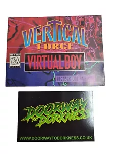 Vertical Force (Virtual Boy) Manual Only - Picture 1 of 3