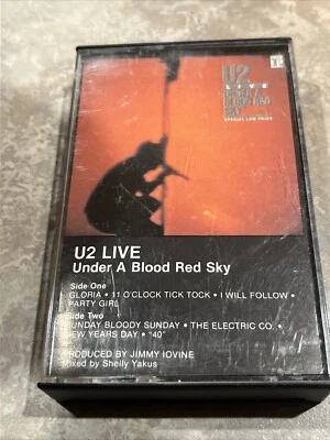 U2 - Under a blood red sky (Live) - Cassette Tape album 1983 ***TESTED*** - Image 1 of 4