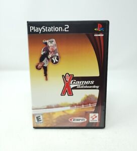 ESPN X Games Skateboarding (Sony PlayStation 2) PS2 Complete W/Manual 