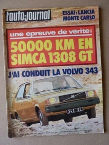 Auto-Journal n°11-76, Lancia Monte Carlo, Simca 1308 GT, Fiat 131 Abarth Rally,  - Picture 1 of 1