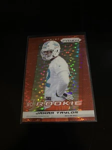 Jamar Taylor 2013 Panini Prizm fútbol americano rojo púlsar Prizm radiocontrol delfines 240 PWE - Imagen 1 de 2