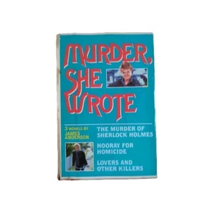 Murder She Wrote By James Anderson 1986 Hardcover W/slipcover 3 Novels in one - Picture 1 of 5