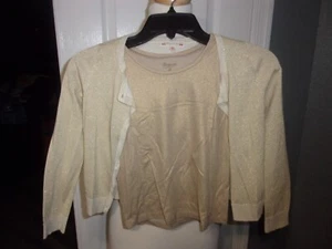 Bonpoint Girl's 2pc Sweater Set Size 8 - Picture 1 of 4