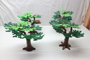 playmobil oak tree big x4 landscape Eiche tree medieval forest árbol de roble - Picture 1 of 12