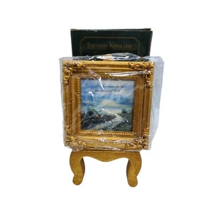 vintage thomas kinkade lighted cottage collection "miniature masterpiece" - Picture 1 of 4
