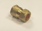 1/2 Npt Female x 15mm Compression Fitting for American Showers in Brass