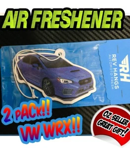 Car air freshener hanger for Subaru WRX sti VA rally drag race 2pack - Picture 1 of 2
