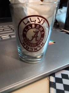 University Of Alabama Crimson Tide 2oz Schnapsglas aus Jerusalem, Israel - selten - Bild 1 von 6