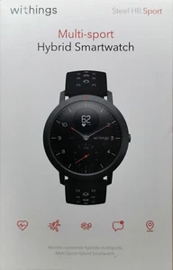 Withings Steel HR Sport - Multisport Hybrid Smartwatch Connected GPS, OVP G - Bild 1 von 1
