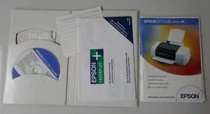Software und Bedienungsanleitung für den Epson Stylus Photo 870 - Bild 1 von 2