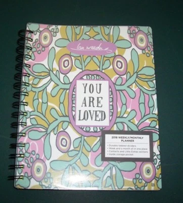 Calendario semanal + mensual 2018 7 x 9" con pestañas espiral arte retro impuesto sobre el kilometraje Foto 1 de 4