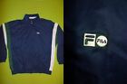 Jacket FILA (XL) PERFECT !!! TRACKSUIT TOP Track Jacket BLUE Running TENNIS