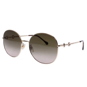 Gafas de sol para mujer Gucci GG 0881SA 002 originales doradas gafas de sol para mujer - Imagen 1 de 2