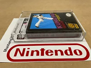 Nes Nintendo Kung Fu Black Box New Factory Sealed H-Seam VGA 80 NM Very rare - Picture 1 of 10