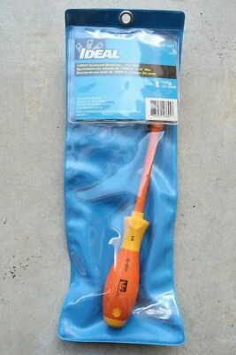 IDEAL Electrical 35-9331 1/4" SAE Insulated Nut Driver Germany - Image 1 of 2