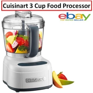 Cuisinart 3 Cup Mini Food Processor Shredder Chopper Grinder Puree Machine Grind - Picture 1 of 11