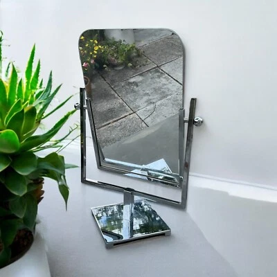 精致 Charles Hollis Jones (b. 1945)双面镍桌镜(23 英寸小时) — 第 1/4 张图片