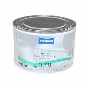 Standox Standohyd PLUS Basislack MIX 378 Sonnengelb 0,5L Dose - Bild 1 von 1