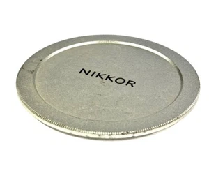 Genuine Nikon 72mm 72N Silver Metal Screw-in Front Lens Cap - Picture 1 of 3