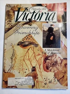Vintage Victoria magazine SEPT 1990, Crafts, Home & Garden, Antiques, Fashion - Picture 1 of 2