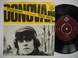 DONOVAN Turquoise / Hey Gyp 45 7" single 1965 Sweden - Picture 1 of 2