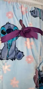 Stitch Flower Plush Disney Throw Blanket (50x 70) Pink Brand New FREE SHIPPING - Picture 1 of 1