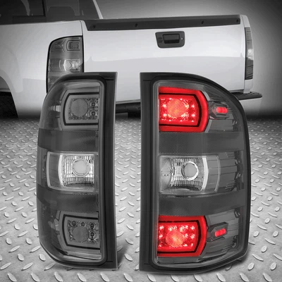 Lámpara de freno trasero LED con lente de humo para Sierra Silverado 1500 2500HD 3500HD para 07-14 Foto 1 de 4