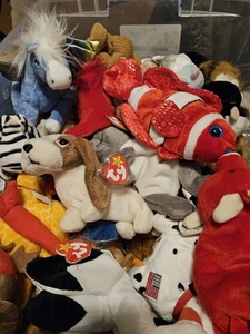 Lot of 82 TY Beanie Babies 1993 to 2002 Iconic and Sought-after Beanie Babies - Picture 1 of 9