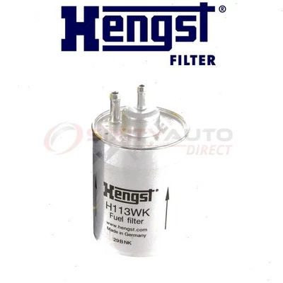 Hengst In-Line Fuel Filter for 1998-2000 Mercedes-Benz C43 AMG - Gas Pump oj Foto 1 de 4