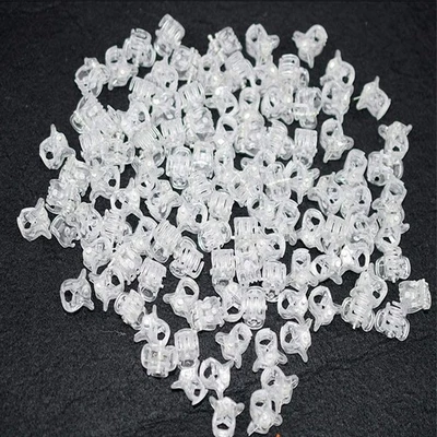 100 piezas/paquete Pinza para el cabello de 1 cm para mujeres niñas Mini horquilla de plástico... Foto 1 de 4