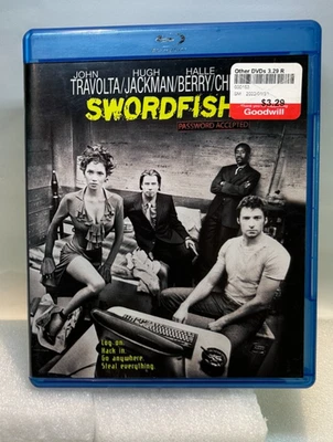 Swordfish (Blu-ray, 2001) with Case - Image 1 of 4