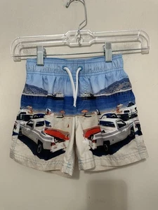 SUNDEK Boys Malibú Pier Swim shorts Size 6 Elastic Waist - Picture 1 of 13