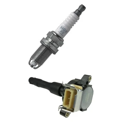 For BMW 540i 1997 NGK Ignition Coil & Spark Plug Kit Foto 1 de 4