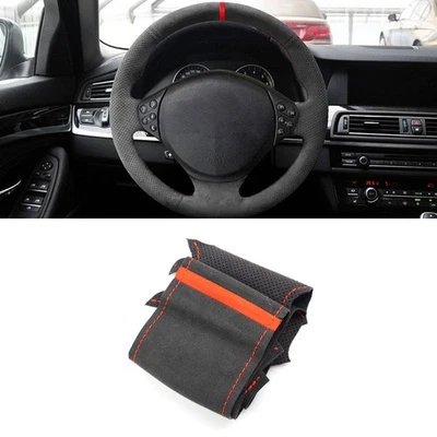 Steering Wheel Suede Leather Trim For BMW M Sport E36 1996-2000 E39 1995-2001 Z3 - Imagem 1 de 4