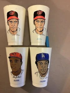 7 Once Copas Slurpee De Colección Béisbol Dodgers Orioles Indios Coleccionables - Imagen 1 de 11