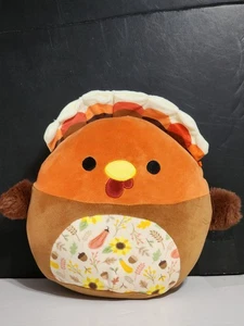 Z78 ~ NEU Jazware Squishmallow 9 Zoll Ulana Truthahn Thanksgiving Plüschtier Kuscheltier - Bild 1 von 3