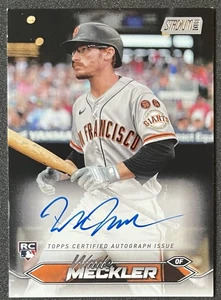 2024 Topps Stadium Club Autogramme Wade Meckler RC AUTO #SCBA-WM - Bild 1 von 2