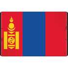 Blechschild Wandschild 18x12 cm Mongolei Fahne Flagge Geschenk Deko