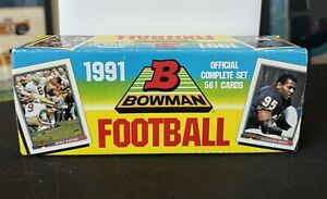 1991 Bowman Football Card Set 561 Cards Opened
