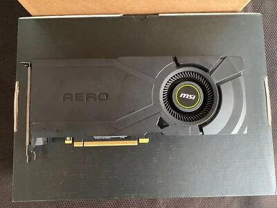 MSI Geforce RTX 2080 Ti Aero 11GB GDDR6 Graphics Card - Image 1 of 4