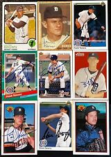 Various Detroit Tigers Signed Cards All Years Brands FREE Ship YOU PICK