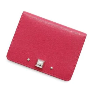 HERMES Custodia per medaglie Chevre Shamqila Rose Extreme - Foto 1 di 10