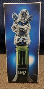 MIKASA Lead crystal wine bottle stopper CHERUB SONG in box never used. T8194/900 - Picture 1 of 5