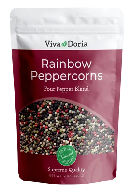 Viva Doria Rainbow Peppercorn, 12 oz - 4 Kind Whole Pepper Blend - Image 1 of 2