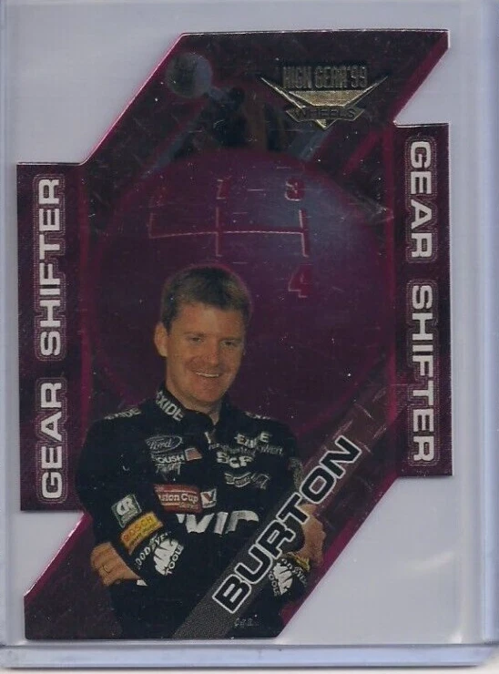 1999 Wheels High Gear Gear Shifter Die Cut Jeff Burton - Image 1 of 1