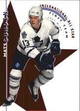 1995-96 (FLYERS) Parkhurst International All-Stars #6 Mats Sundin/Mikael Renberg