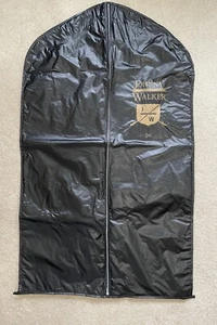 Vintage 1970’s Johnny Walker Inc Marietta Georgia Black Travel Suit Bag - Picture 1 of 4